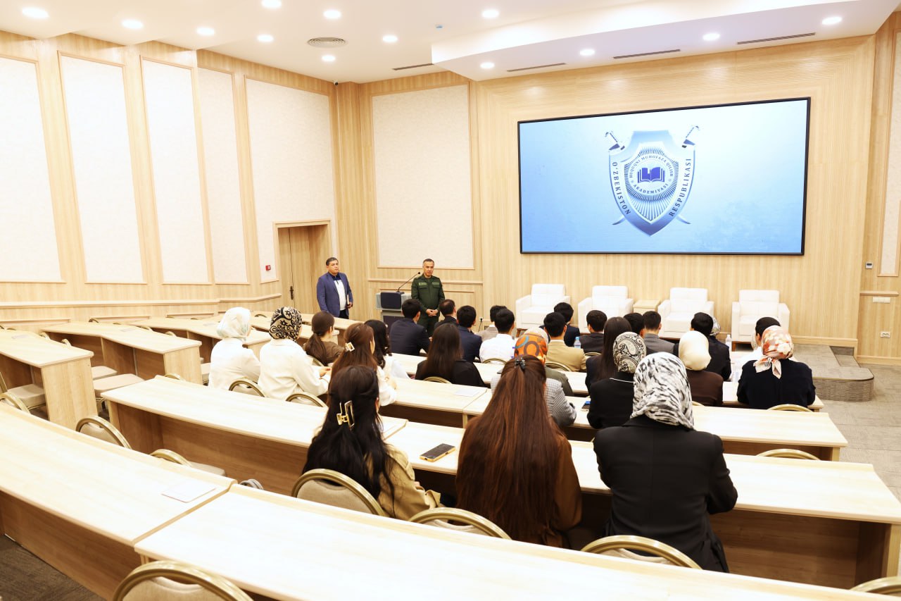 Huquqni muhofaza qilish akademiyasida sayyor dars tashkil etildi