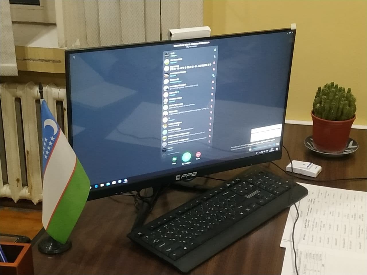 Talabalar bilan audio muloqot