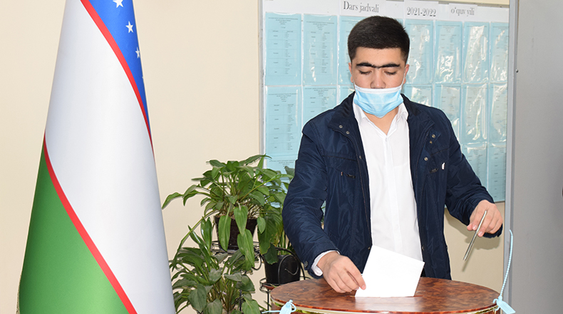 Talaba-yoshlar Prezident saylovida faol