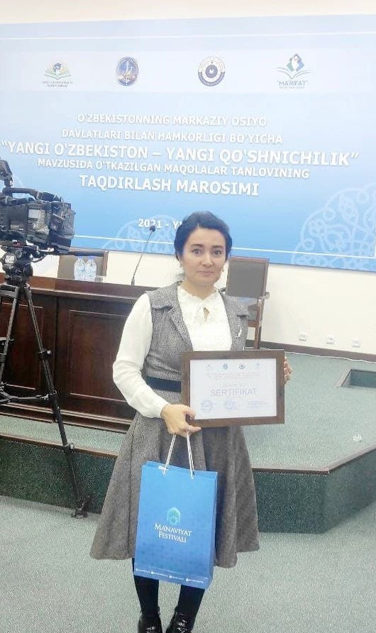 Akademiya doktoranti nufuzli tanlovda munosib ishtirok etdi