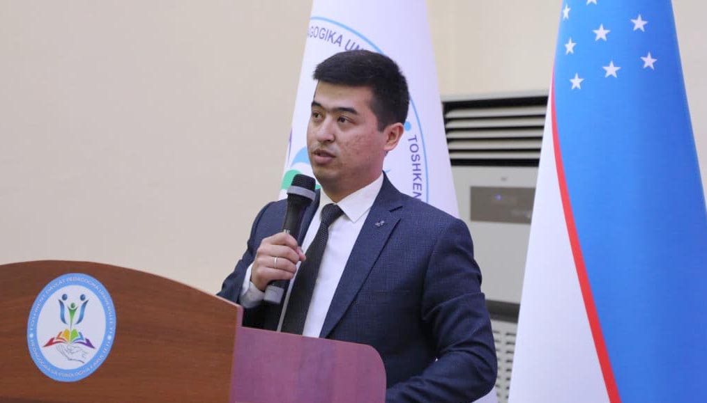 Akademiya doktoranti Nizomiy nomidagi Toshkent davlat pedagogika universitetida ma’ruza o‘qidi