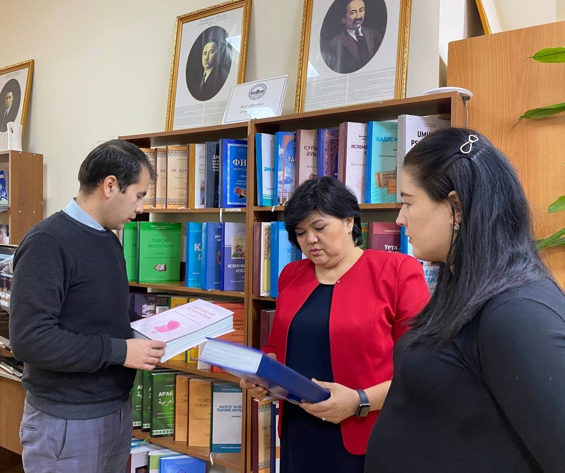 Yangi kitoblar taqdimoti o‘tkazildi