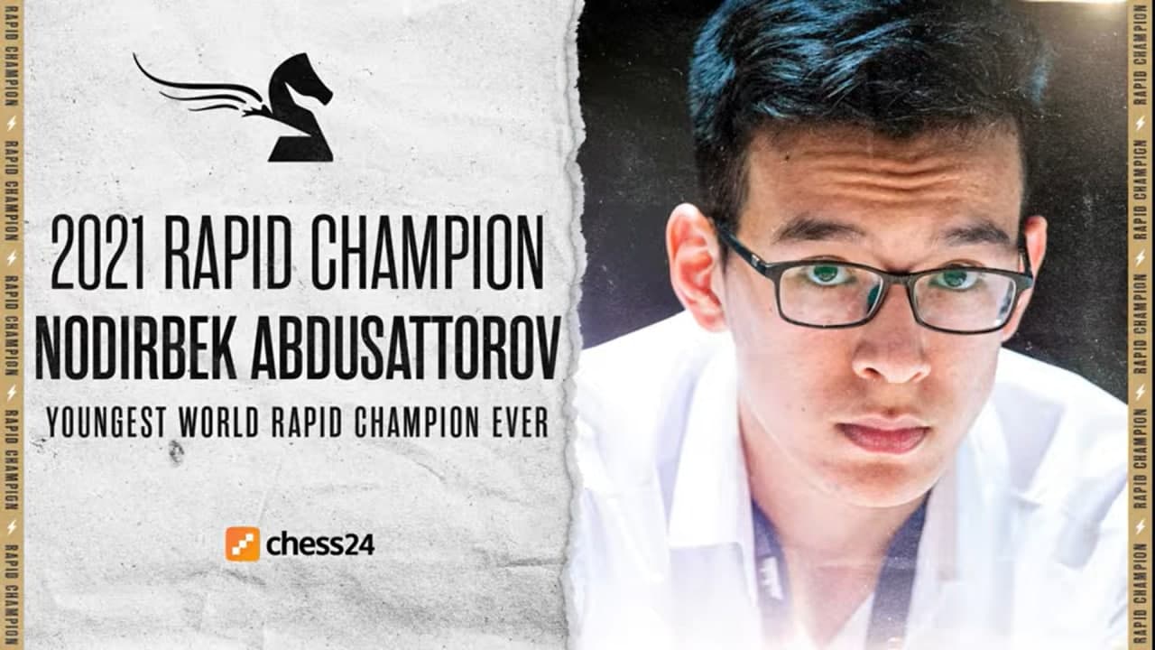 17 yoshli o‘zbek shaxmatchisi jahon chempioni bo‘ldi